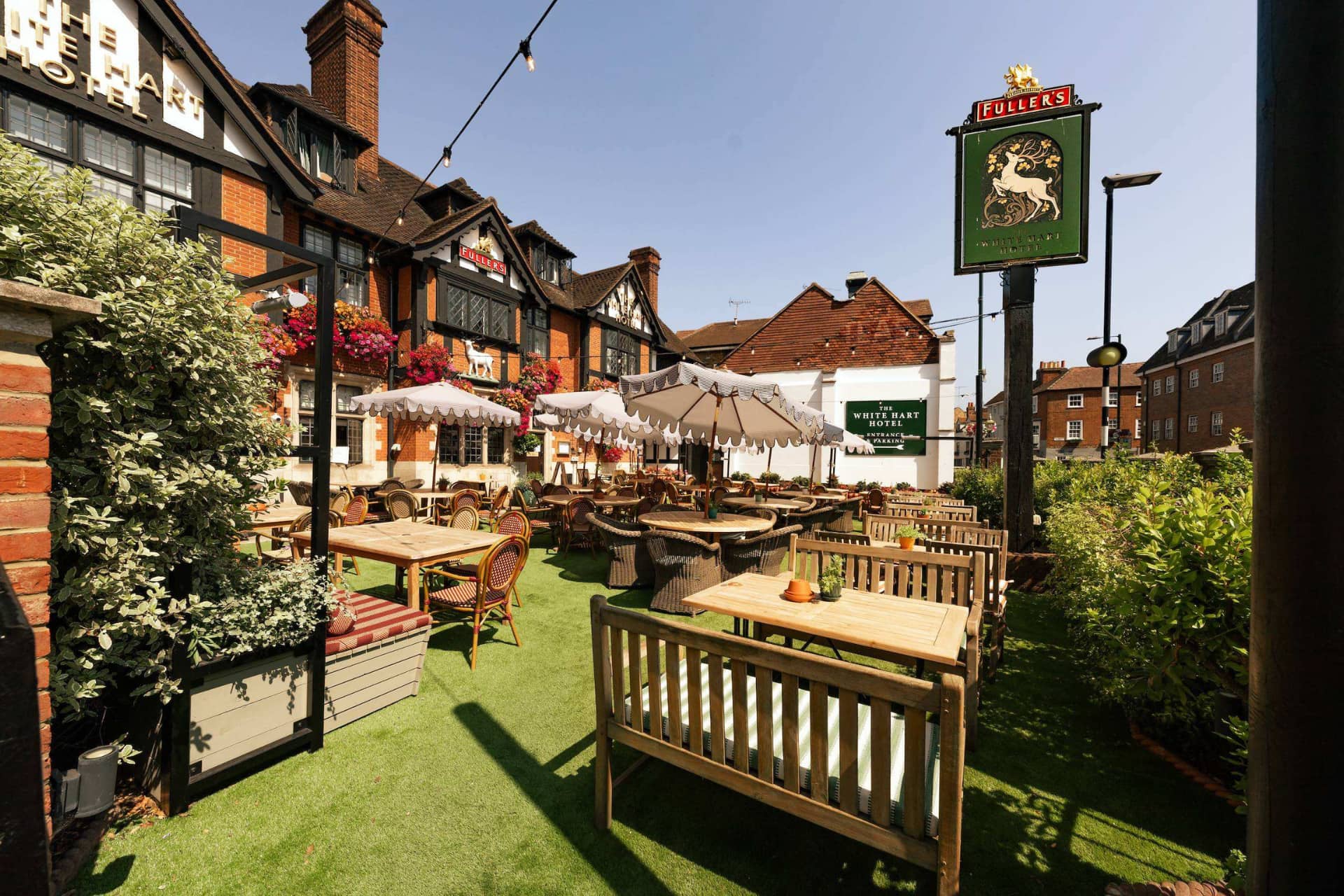 Beer garden